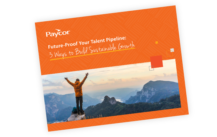 cover of pdf about the 3 ways to build sustainable growth with your talent pipeline