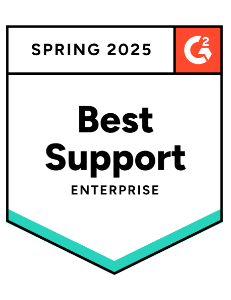 G2 Best Support Badge Spring 2025